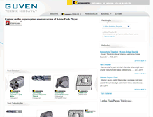 Tablet Screenshot of guventeknikhirdavat.com